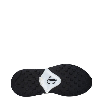 Jimmy Choo Schwarze Stoff-Sneaker