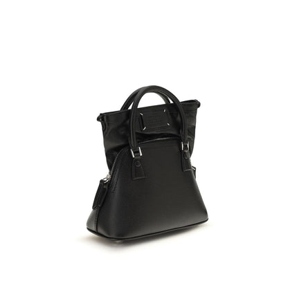 Maison Margiela Schwarze Ziegenleder-Handtasche