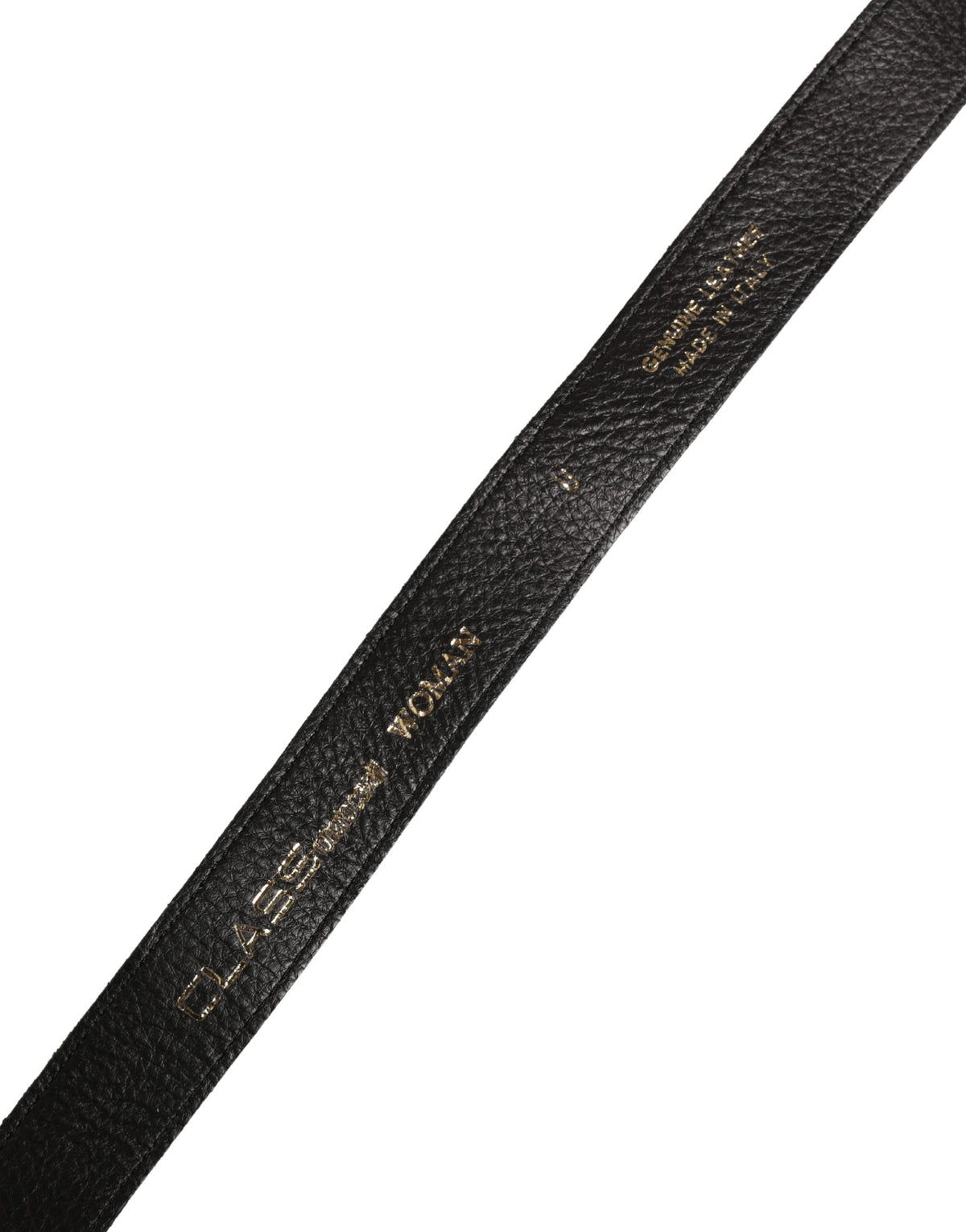 Cavalli Class Multicolor Floral Wide-Waist Leather Belt with Gold-Tone Buckle