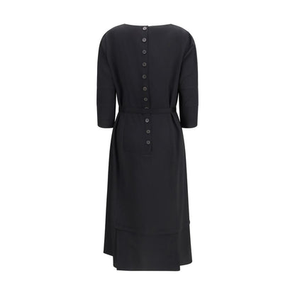 Prada Schwarzes Freizeitkleid aus Acetat