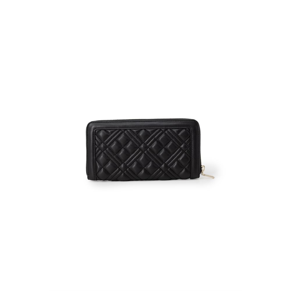 Love Moschino Zweifarbige Brieftasche aus Polyethylen