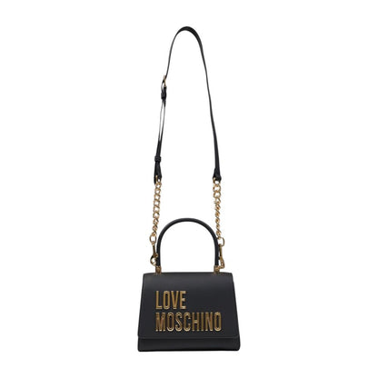Love Moschino Zweifarbige Handtasche aus Polyethylen