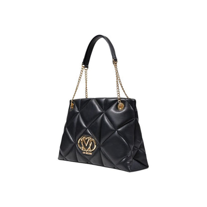 Love Moschino Schwarze Handtasche aus Polyethylen