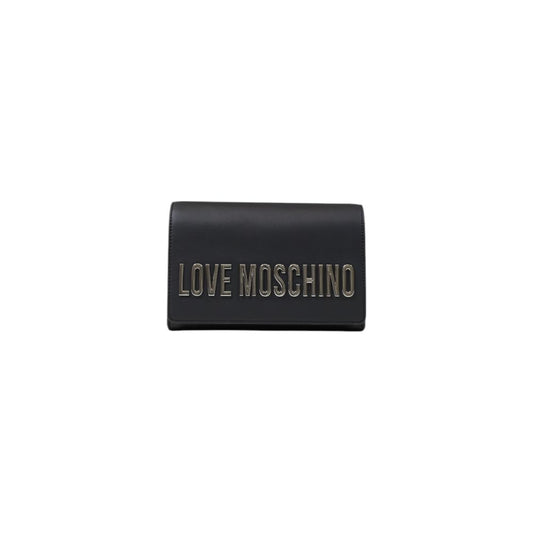 Love Moschino Schwarze Handtasche aus Polyethylen