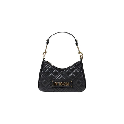 Love Moschino Schwarze Handtasche aus Polyethylen