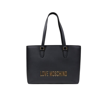 Love Moschino Zweifarbige Handtasche aus Polyethylen