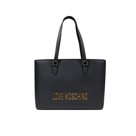 Love Moschino Zweifarbige Handtasche aus Polyethylen