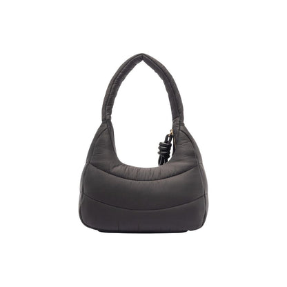 Love Moschino Schwarze Nylon-Handtasche