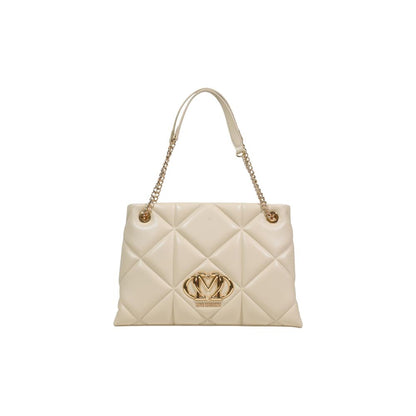 Love Moschino Beige Kunstleder Handtasche