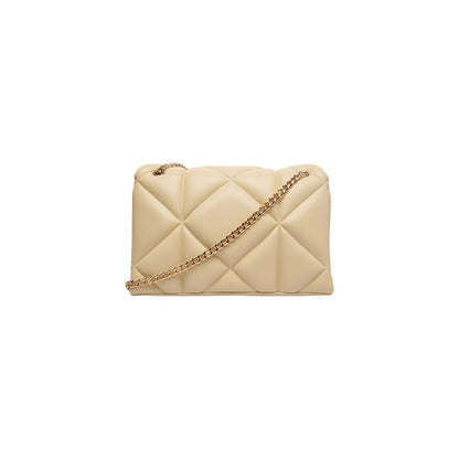Love Moschino Beige Kunstleder Handtasche