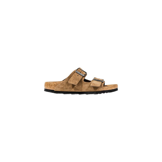 Birkenstock Braune Wildleder-Sandalen