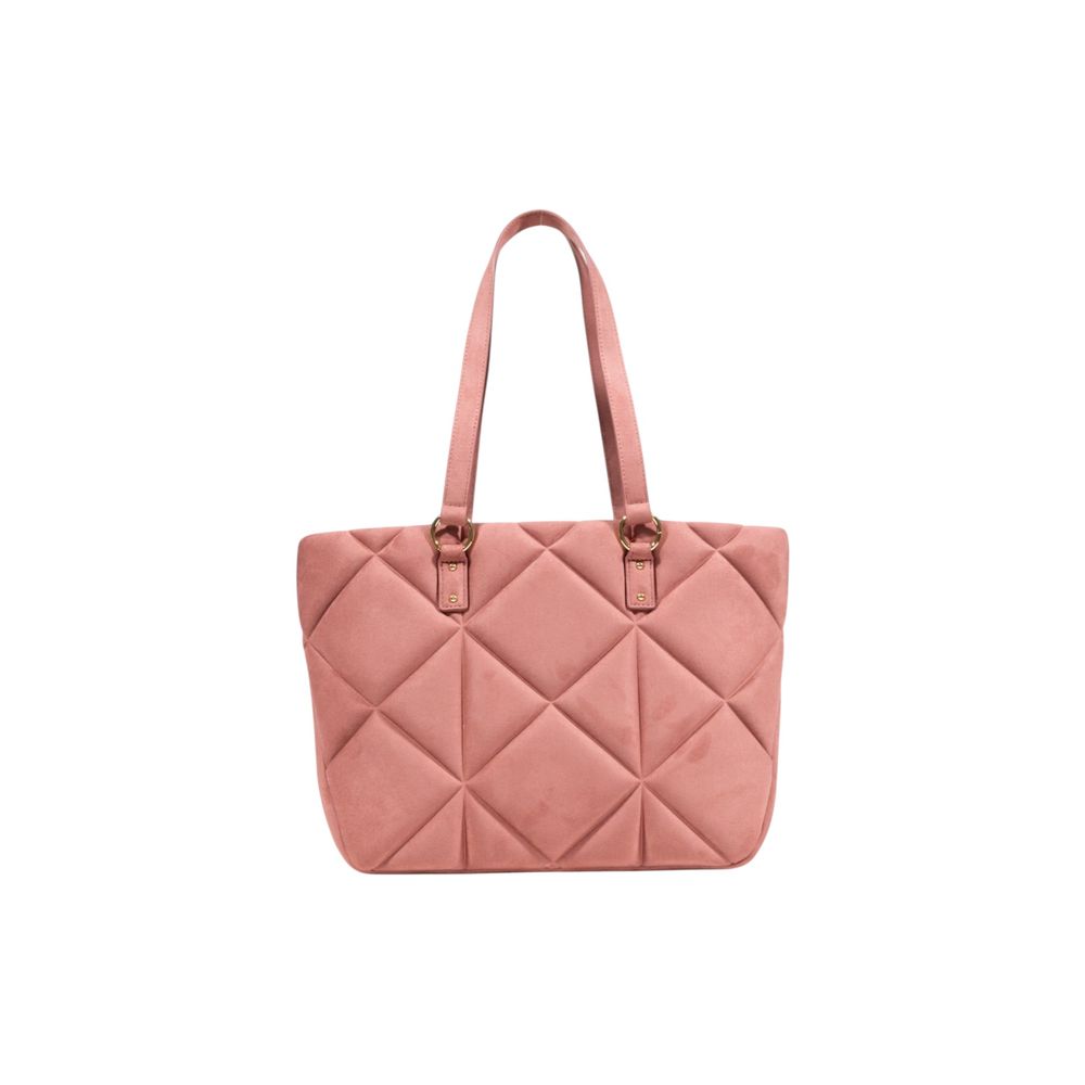 Love Moschino Handtasche aus rosa Wildleder
