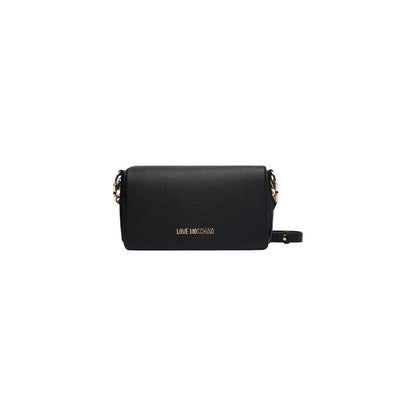 Love Moschino Schwarze Handtasche aus Polyethylen