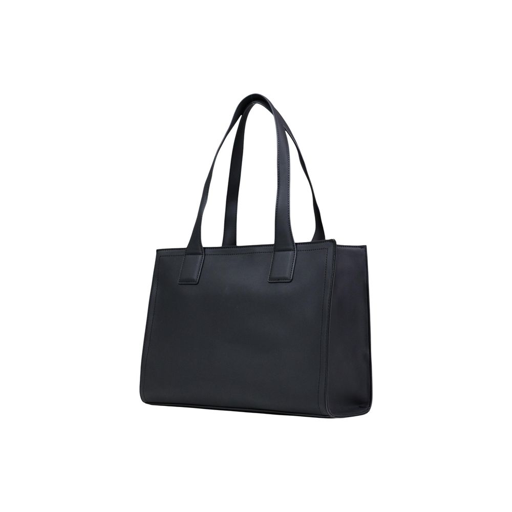 Love Moschino Schwarze Handtasche aus Polyethylen