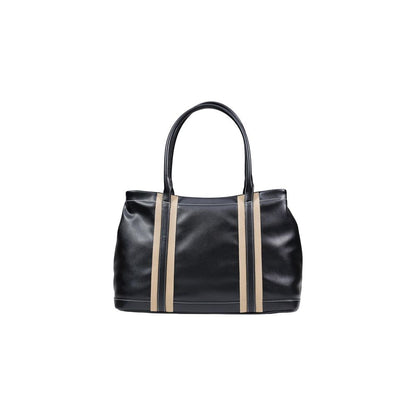 Love Moschino Schwarze Handtasche aus Polyethylen