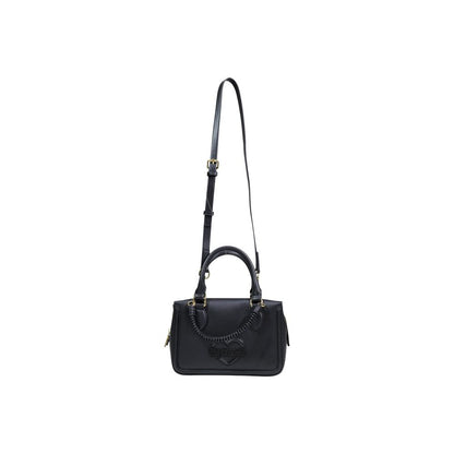 Love Moschino Schwarze Handtasche aus Polyethylen