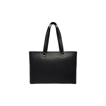 Love Moschino Schwarze Handtasche aus Polyethylen