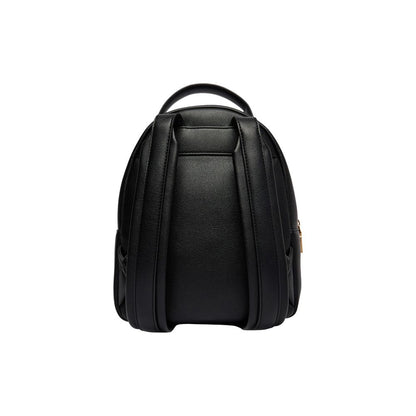 Love Moschino Schwarzer Rucksack aus Polyethylen
