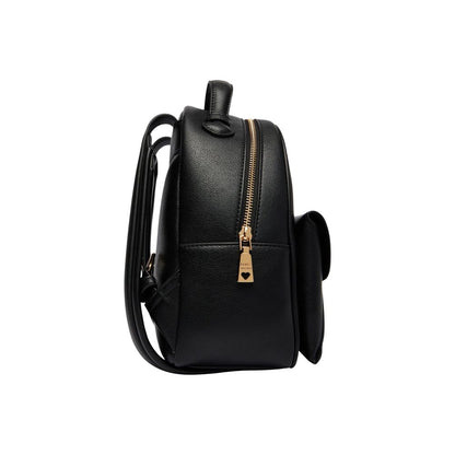 Love Moschino Schwarzer Rucksack aus Polyethylen
