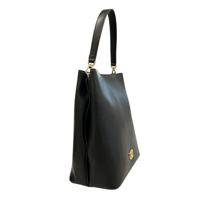 Twinset Schwarze Schultertasche aus PU für Damen
