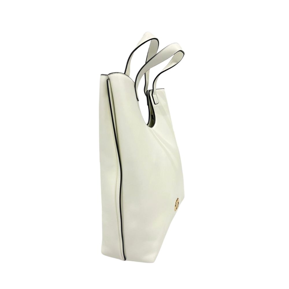 Twinset Weiße Damenhandtasche aus PU