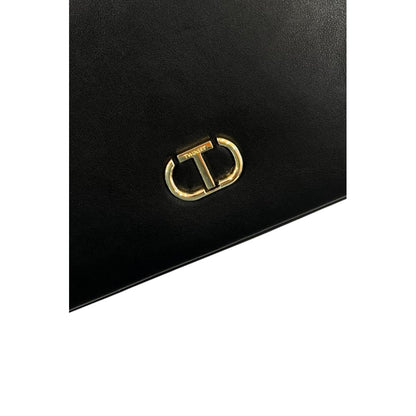 Twinset Schwarze Schultertasche aus PU für Damen