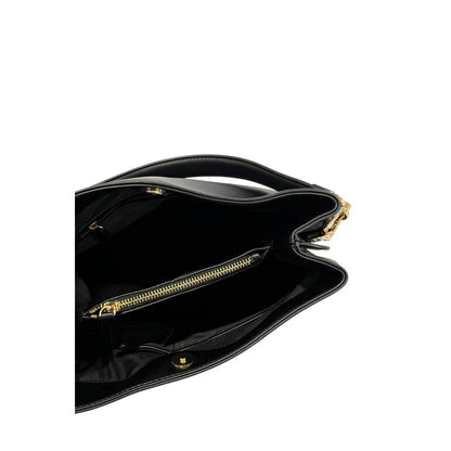 Twinset Schwarze Schultertasche aus PU für Damen