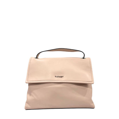 Twinset Damenhandtasche aus pinkfarbenem PU
