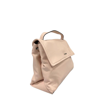 Twinset Damenhandtasche aus pinkfarbenem PU