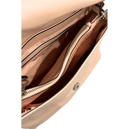 Twinset Damenhandtasche aus pinkfarbenem PU