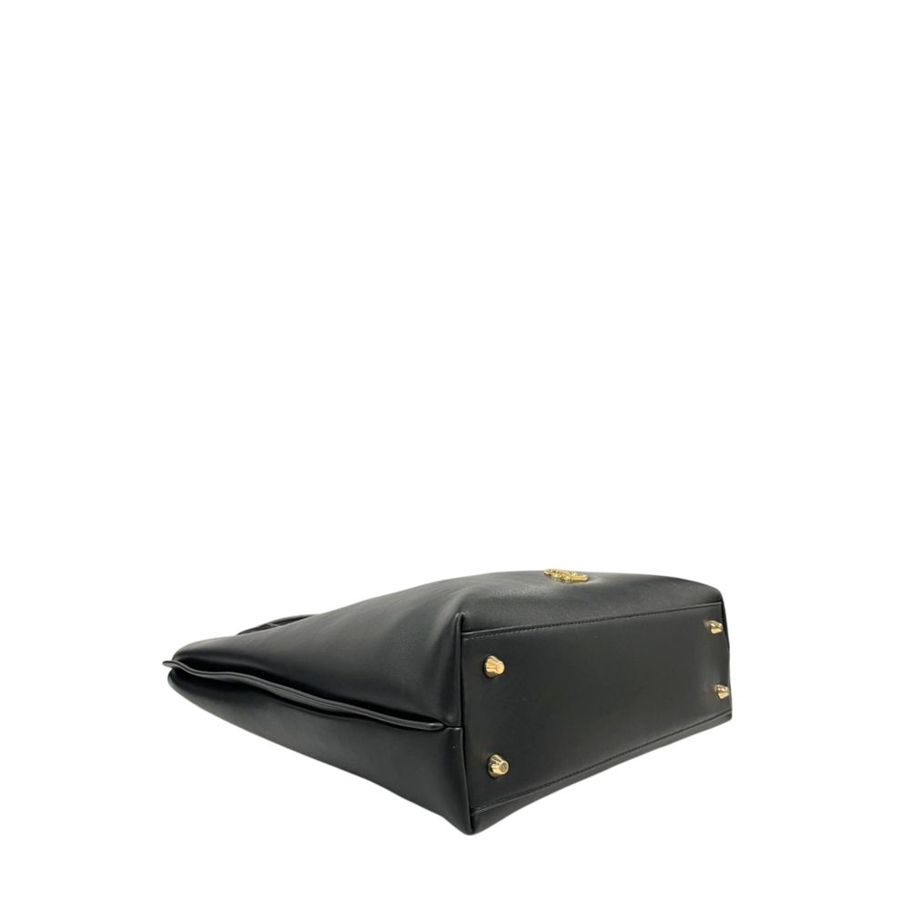 Twinset Schwarze Schultertasche aus PU für Damen