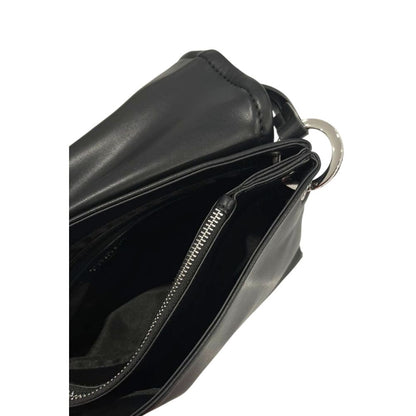 Twinset Schwarze Schultertasche aus PU für Damen
