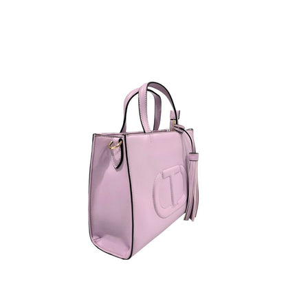 Twinset Damenhandtasche aus lila PU