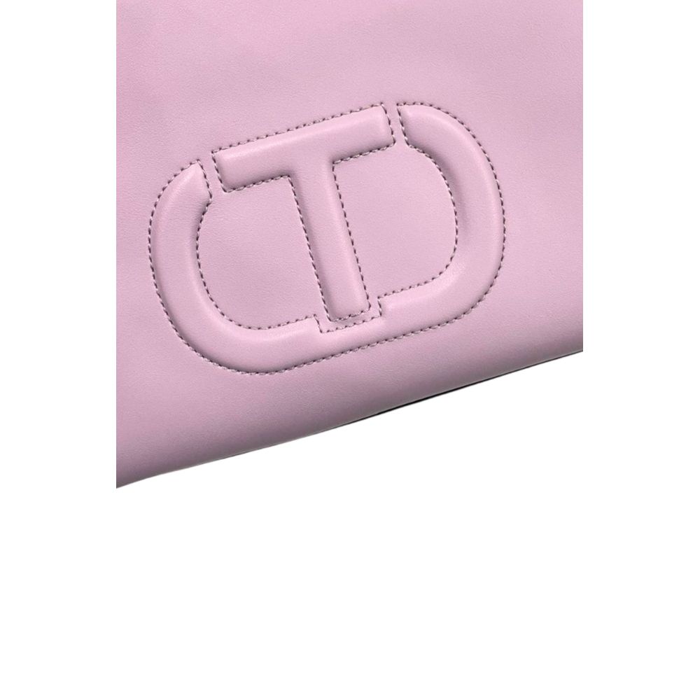 Twinset Damenhandtasche aus lila PU