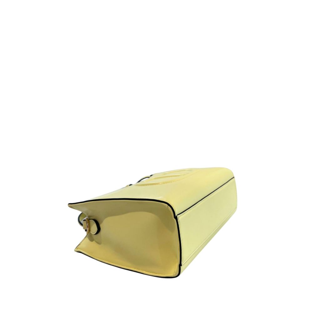 Twinset Zweifarbige Schultertasche aus Polyethylen