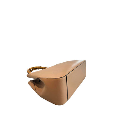 Twinset Braune PU-Damenhandtasche