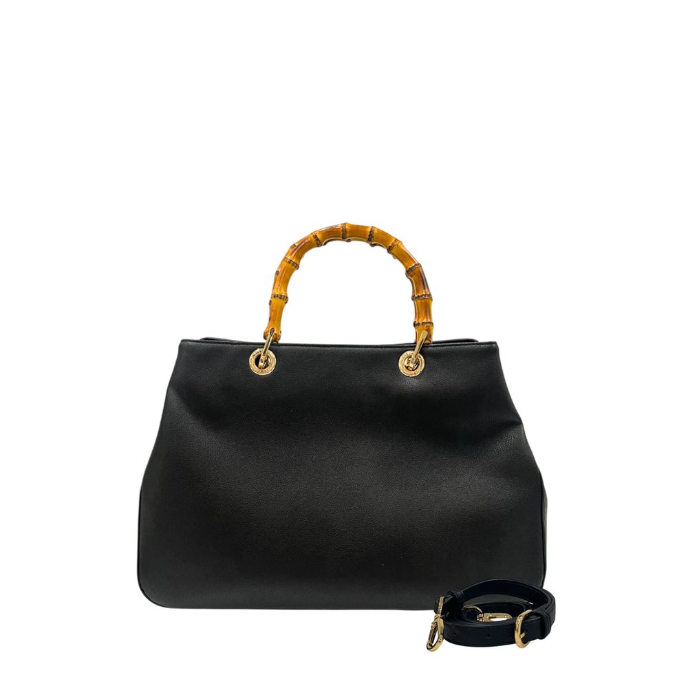 Twinset Schwarze Damen-Handtasche aus PU