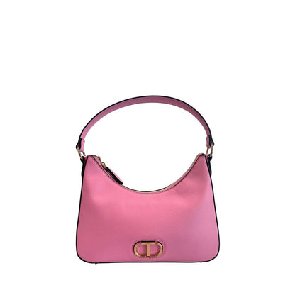 Twinset Pink PU Damen Umhängetasche