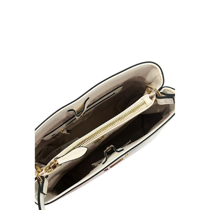 Twinset Weiße Damenhandtasche aus PU