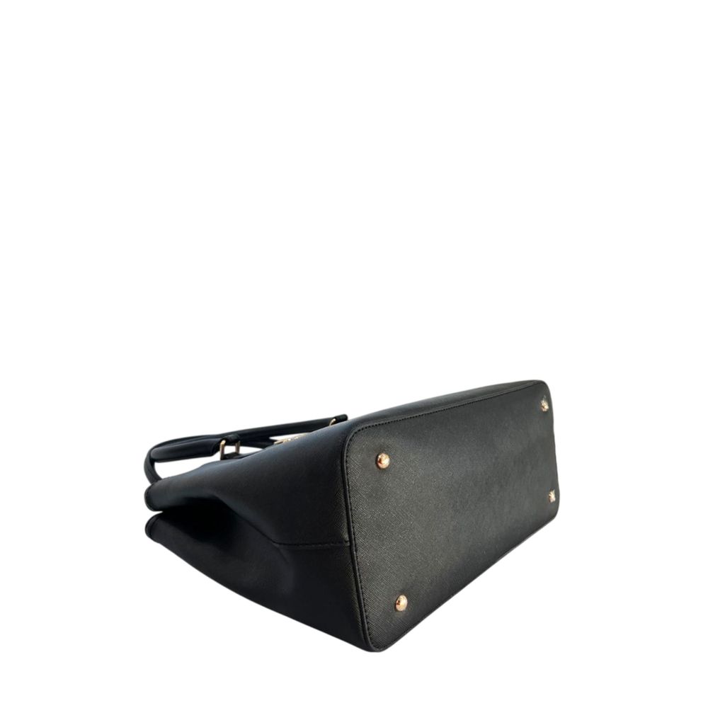 Twinset Damen-Schultertasche aus gelbem Polyurethan