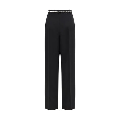 Max Mara Schwarze Triacetat-Anzughose