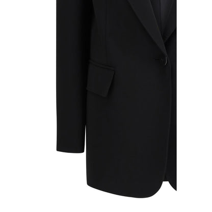Max Mara Schwarzer Triacetat-Blazer