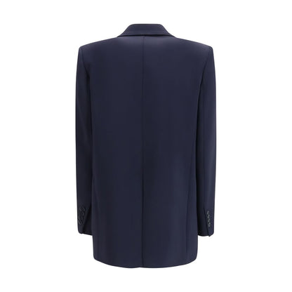 Max Mara Blauer Triacetat-Blazer
