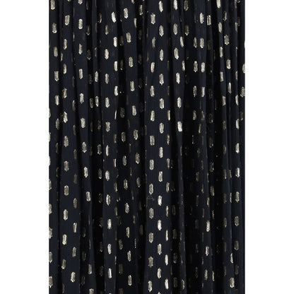 Zimmermann Schwarzes Viskose-Maxikleid