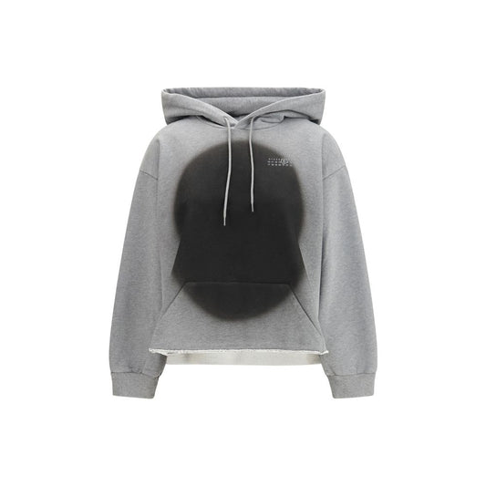 MM6 Grauer Baumwollpullover