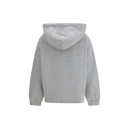 MM6 Grauer Baumwollpullover
