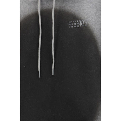 MM6 Grauer Baumwollpullover