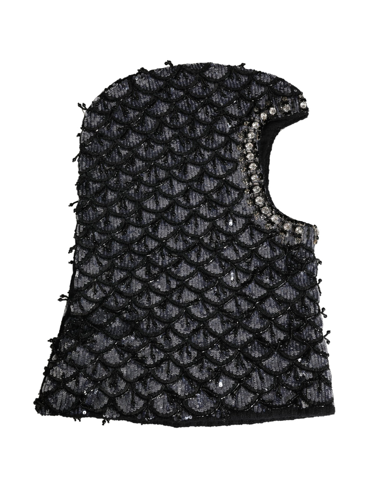 Dolce & Gabbana Cappello con cristalli, colore nero, in lana vergine