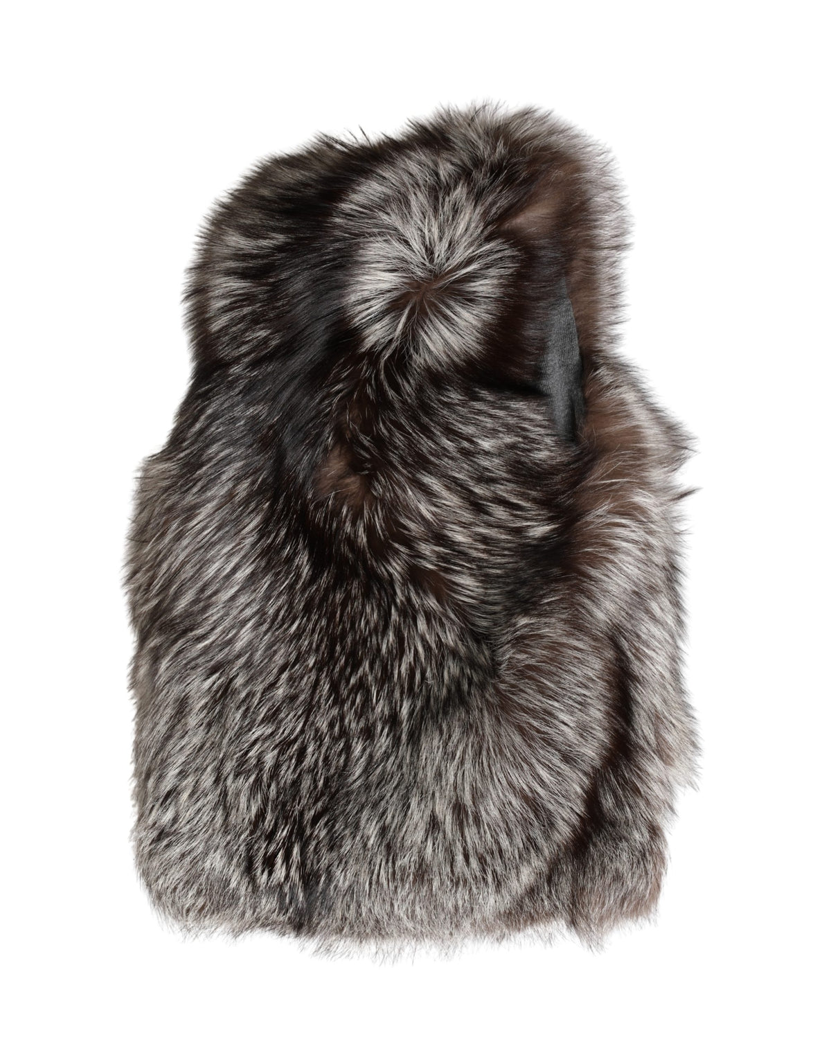 Dolce & Gabbana Brown Wrap Fur Hat