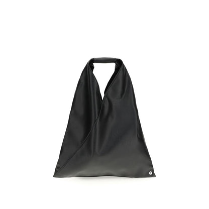 MM6 Schwarze Handtasche aus Polyethylen